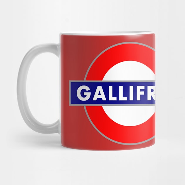 GALLIFREY STATION METRO SIGN by KARMADESIGNER T-SHIRT SHOP